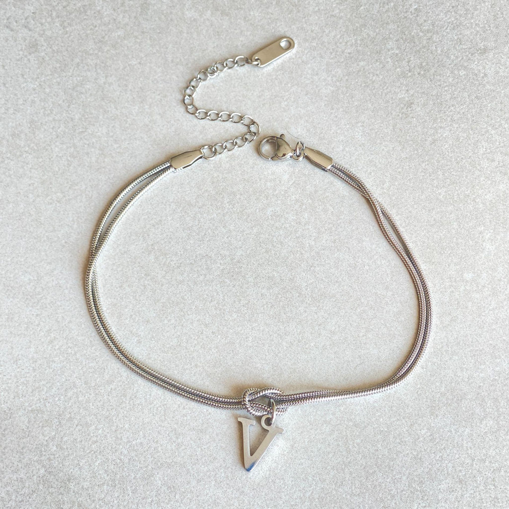 A-Z Love Knot Bracelets For Couples