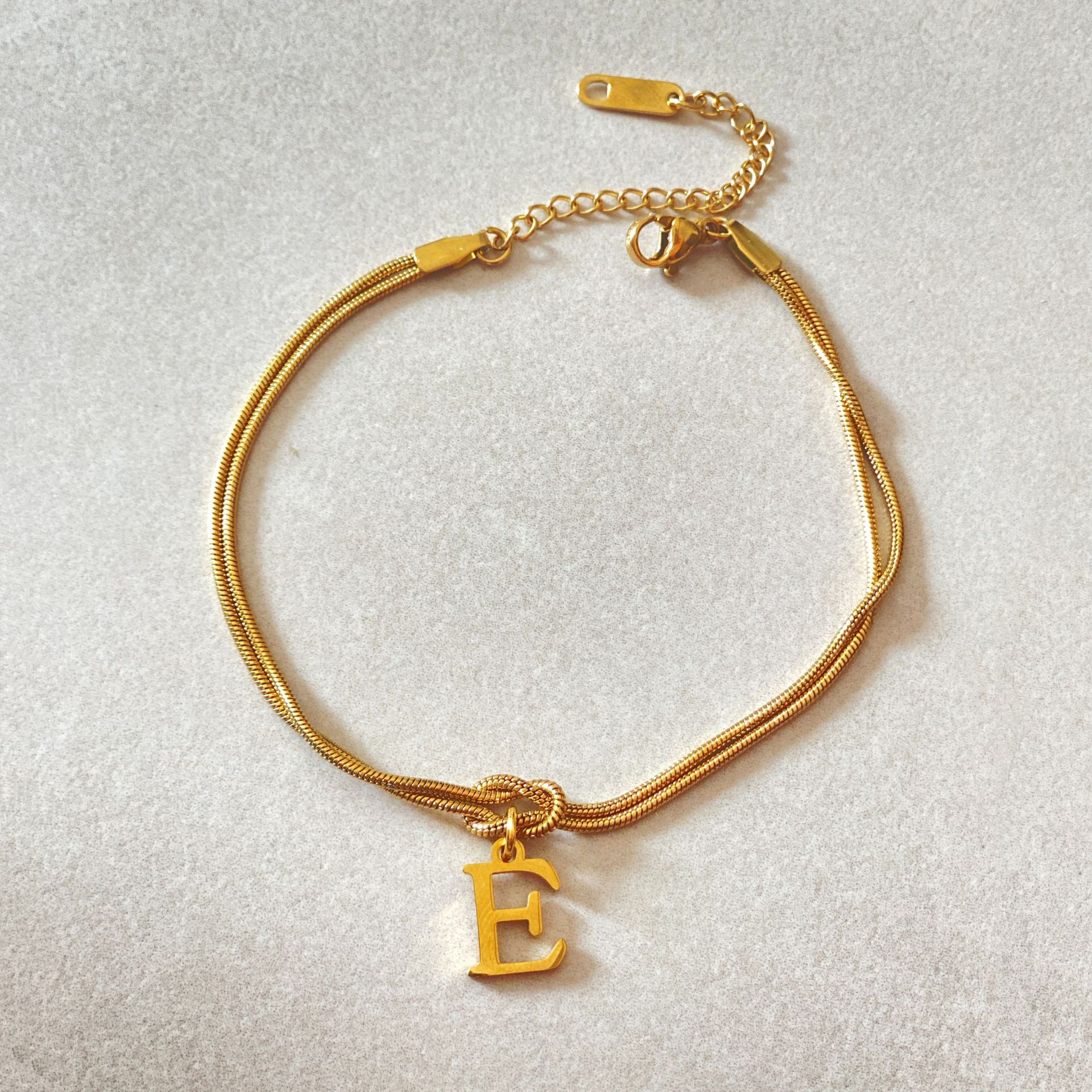 A-Z Love Knot Bracelets For Couples